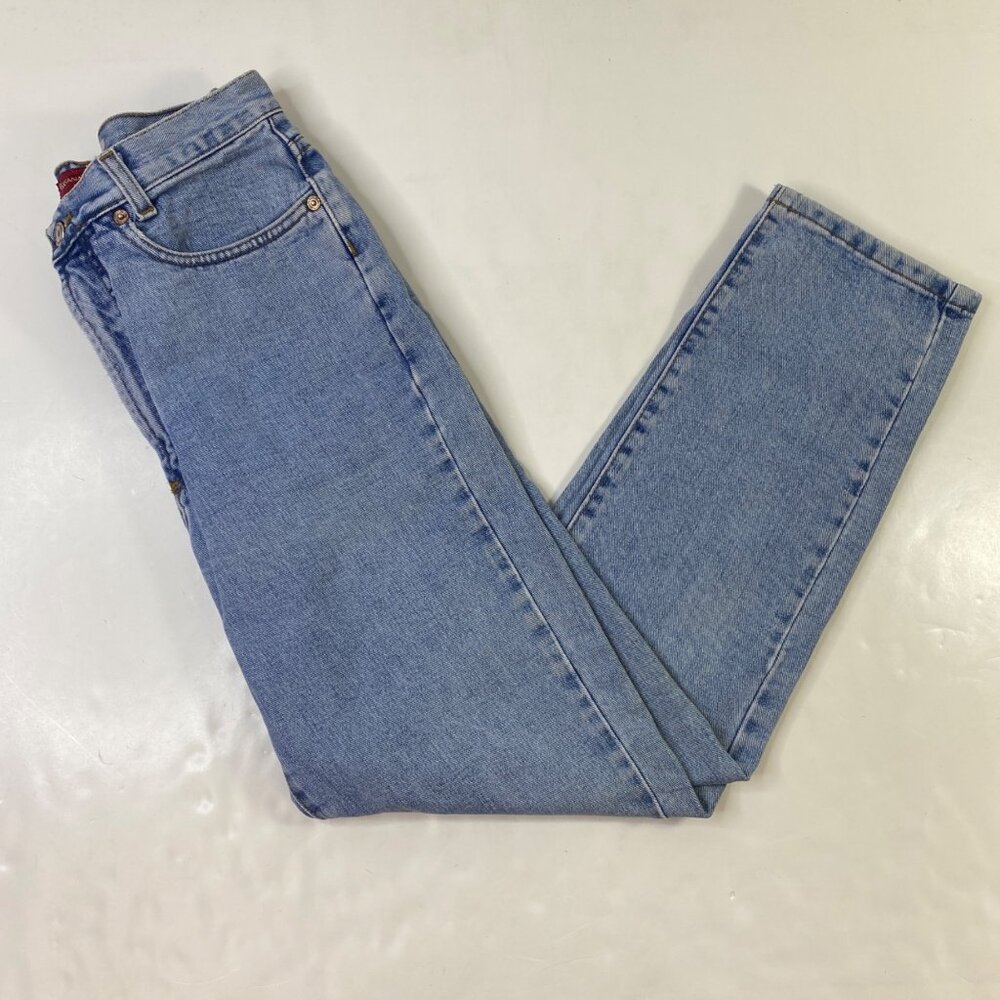 Banana Republic Womens Pants Jeans Blue Size 10 Button Zipper Closure Inseam 27
